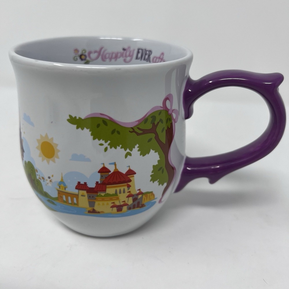 Disney Parks Once Upon a Time Happily Ever After Princess Castles Mug
